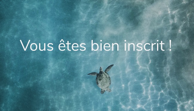 vous êtes bien inscrits